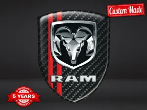 Dodge Harz Domes Sticker Edler Stil Dome Abzeichen